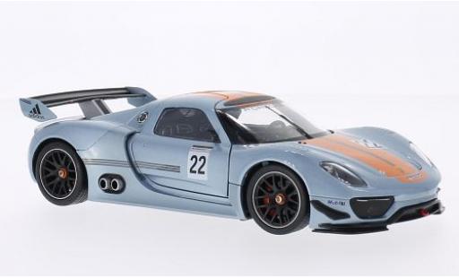 Porsche 918 1/24 Welly RSR #22 1:24 modellautos