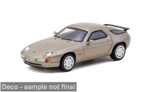 Porsche 928 1/64 Tarmac Works S beige 1992 1:64 modellautos