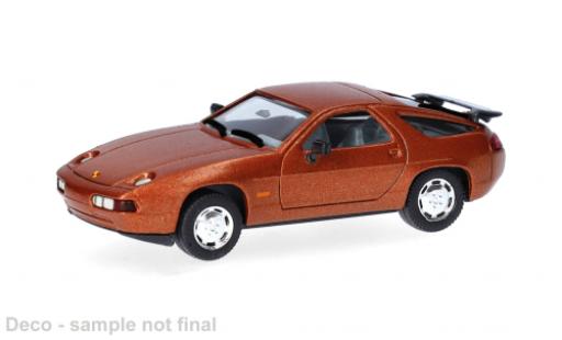 Porsche 928 1/87 Herpa S4 braun 1:87 modellautos