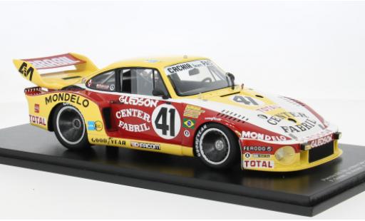 Modellautos Porsche 935 1978 24h Le Mans #41 P.Gomes/M.Amaral 1/18 Spark