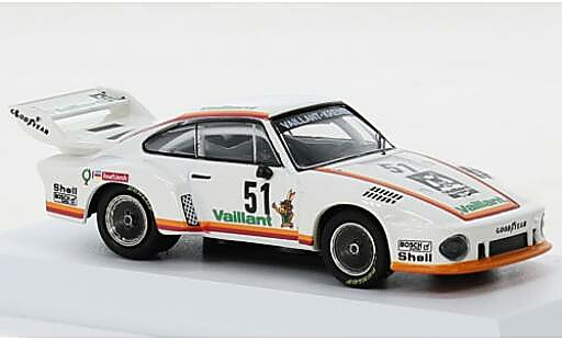 Modellautos Porsche 935 1977 /77 DRM Bergischer L&Atilde;&para;we Zolder Kremer Racing Vaillant #51 B.Wollek 1/64 Tarmac Works