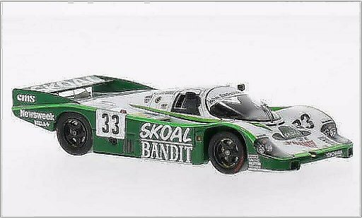 Porsche 956 1984 1/43 Spark RHD No.33 John Fitzpatrick Racing Skoal Bandit 24h Le Mans /S.van modellautos