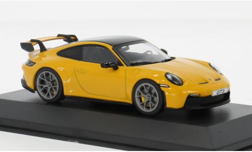 Modellautos Porsche 992 GT3 1/43 Solido gelb 1:43 Porsche 992 GT3 1/43 Solido gelb 1:43 modellautos