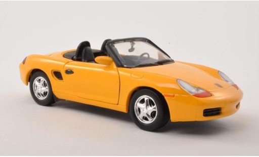 Porsche Boxster Base 1/24 Motormax (986) gelb modellautos