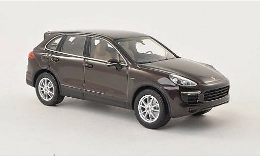 Porsche Cayenne Diesel 1/43 Minichamps (92A) braun 2014 modellautos