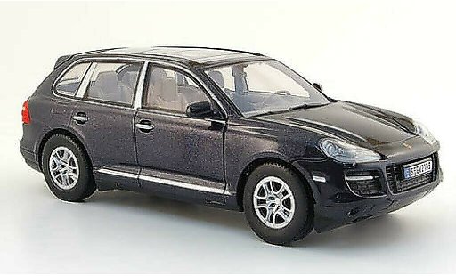 Porsche Cayenne S 1/24 Motormax schwarz mit Glasdach modellautos