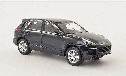 Porsche Cayenne S 1/43 Minichamps Diesel (92A) blau 2014 modellautos