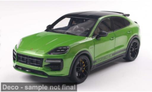 Porsche Cayenne Turbo 1/18 Solido GT gr&Atilde;&frac14;n 2024 1:18 modellautos