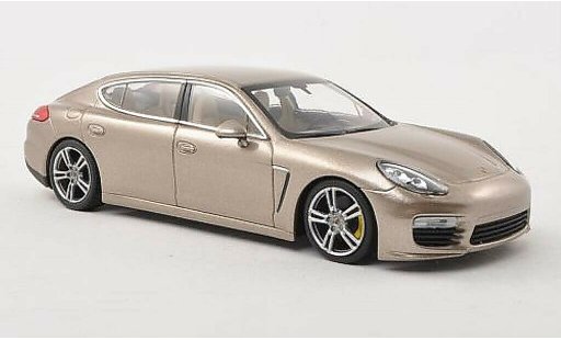 Porsche Panamera Turbo S 1/43 Minichamps Executive beige 2013 modellautos