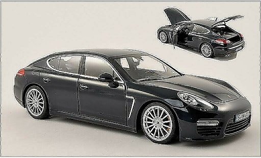Porsche Panamera Turbo S 1/18 Minichamps mettalic blau modellautos