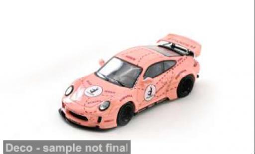 Porsche 997 1/64 INNO64 Pandem pink Pink Pig 1:64
