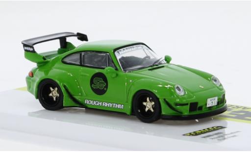 Modellautos Porsche 993 RWB 1/64 Tarmac Works grün 1:64 Porsche 993 RWB 1/64 Tarmac Works grün 1:64 modellautos