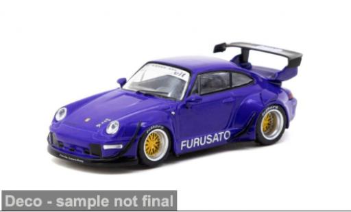 Porsche 993 RWB 1/64 Tarmac Works violett 2024 Furusato 1:64 modellautos