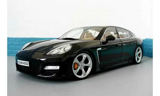 Porsche Panamera Turbo S 1/18 Norev schwarz modellautos