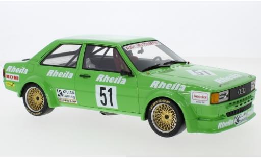 Modellautos Audi 80 1/18 Premium ClassiXXs (B2) Gr.2 No.51 Kilian Tuning Rheila ETCC Zolder 19 W.Wolf/F.Rosterg Audi 80 1/18 Premium ClassiXXs (B2) Gr.2 No.51 Kilian Tuning Rheila ETCC Zolder 19 W.Wolf/F.Rosterg modellautos