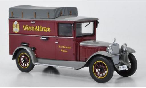 Mercedes L1000 1/43 Premium ClassiXXs Express Postbrauerei Weiler avec Dachplane modellautos