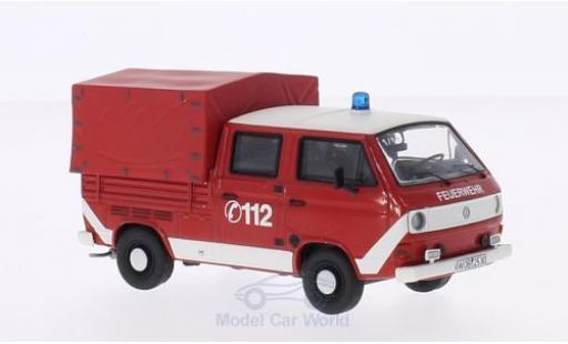 Modellautos Volkswagen T3 A 1/43 Premium ClassiXXs a Doka rot/weiss Feuerwehr mit Plane Volkswagen T3 A 1/43 Premium ClassiXXs a Doka rot/weiss Feuerwehr mit Plane modellautos