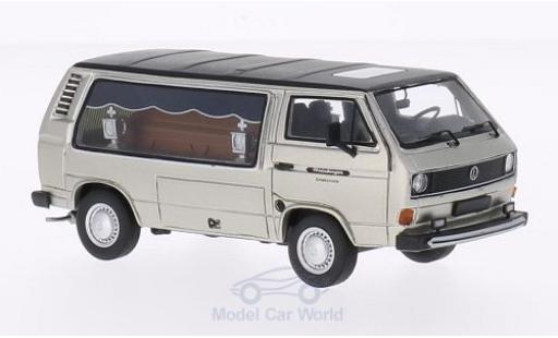 Modellautos Volkswagen T3 B 1/43 Premium ClassiXXs a Kasten silber/matt-schwarz Weinberger Schalksmühle Bestattungswagen Volkswagen T3 B 1/43 Premium ClassiXXs a Kasten silber/matt-schwarz Weinberger Schalksmühle Bestattungswagen modellautos