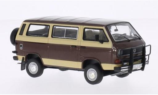 Volkswagen T3 1/43 Premium ClassiXXs b braun/beige Caravelle Syncro modellautos