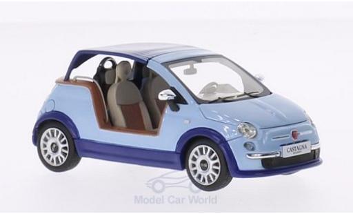 Modellautos Fiat 500 L 1/43 Premium X Tender Two blau Castagna Milano 2008 Fiat 500 L 1/43 Premium X Tender Two blau Castagna Milano 2008 modellautos