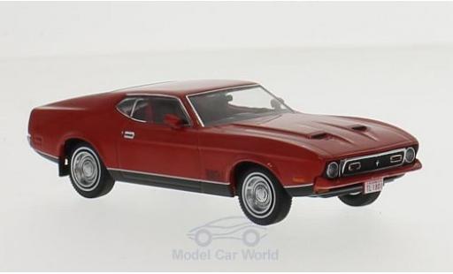 Modellautos Ford Mustang 1971 1/43 Premium X Mach 1 rot 1971 Ford Mustang 1971 1/43 Premium X Mach 1 rot 1971 modellautos