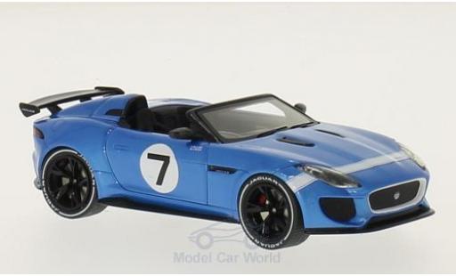 Modellautos Jaguar F-Type 1/43 Premium X Project 7 blau 2015 Jaguar F-Type 1/43 Premium X Project 7 blau 2015 modellautos