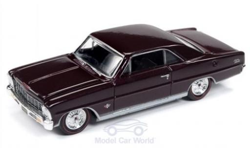 Modellautos Chevrolet Nova 1/64 Racing Champions SS rot 1966 Chevrolet Nova 1/64 Racing Champions SS rot 1966 modellautos