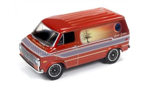 Modellautos Chevrolet Van 1/64 Racing Champions mettalic orange/Dekor 1975 Chevrolet Van 1/64 Racing Champions mettalic orange/Dekor 1975 modellautos