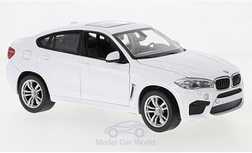 Bmw X6 1/24 Rastar M weiss modellautos