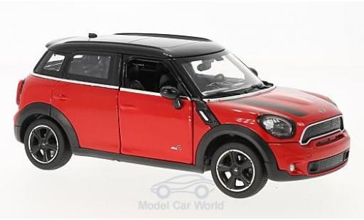 Modellautos Mini Cooper S 1/24 Rastar S Countryman (R60) rot/schwarz Mini Cooper S 1/24 Rastar S Countryman (R60) rot/schwarz modellautos