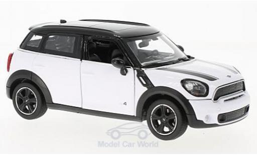Modellautos Mini Cooper S 1/24 Rastar S Countryman (R60) weiss/schwarz Mini Cooper S 1/24 Rastar S Countryman (R60) weiss/schwarz modellautos