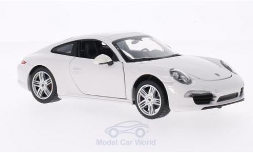 Modellautos Porsche 911 1/24 Rastar Carrera S weiss Porsche 911 1/24 Rastar Carrera S weiss modellautos