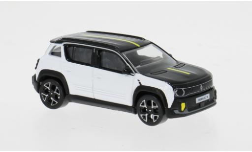 Modellautos Renault 4 E-Tech weiss/schwarz 2025 1/64 Norev