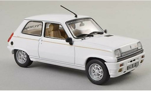 Renault 5 Laureate 1/43 Norev Turbo weiss 198 modellautos