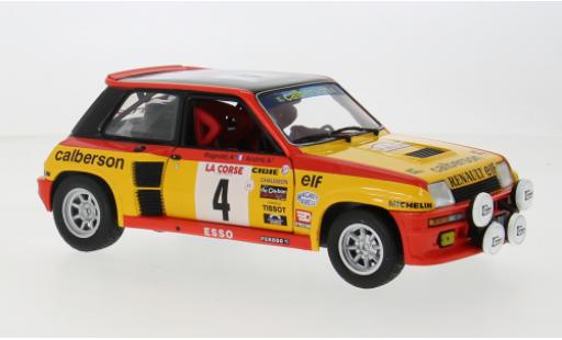 Modellautos Renault 5 1/18 Solido Turbo #4 1:18 Renault 5 1/18 Solido Turbo #4 1:18 modellautos