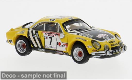 Alpine A110 1/87 Brekina Renault Tour de Corse 1970 #7 G.Nicholas 1:87 modellautos