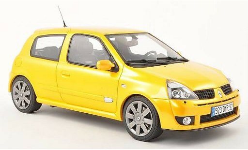 Renault Clio Base 1/18 Ottomobile 2 Phase 3 gelb 2004 modellautos