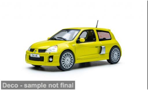 Renault Clio 1/43 Solido V6 Phase 2 gelb 2004 1:43 modellautos