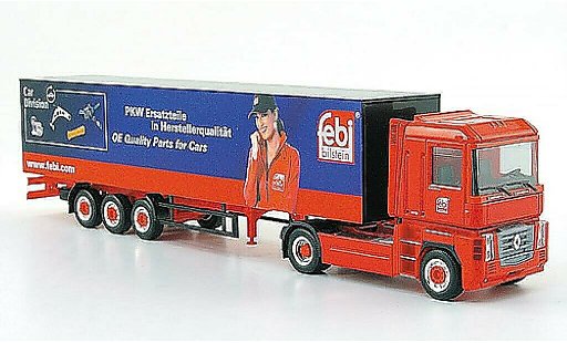 Renault Magnum Base 1/87 Herpa Eurokoffer-Sattelzug Febi modellautos