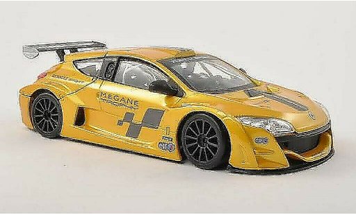 Renault Megane Trophy 1/24 Burago gelb modellautos