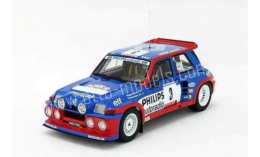 Renault 5 Turbo 1/18 Ottomobile maxi philips 198 modellautos