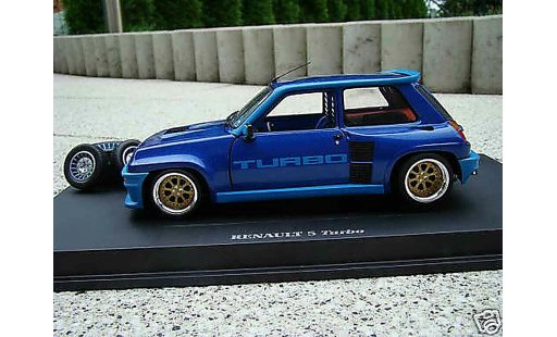 Renault 5 Turbo 1/18 Universal Hobbies 1 jantes alu 13 pouces modellautos