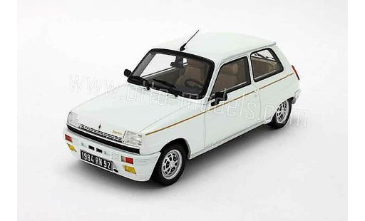 Renault 5 Turbo 1/18 Ottomobile laureate weiss 1984 modellautos