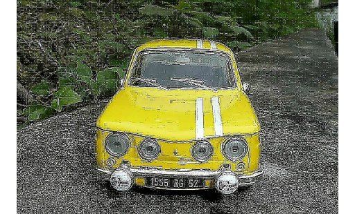 Renault 8 Gordini 1/18 Solido rallye monte-carlo 1969 modellautos