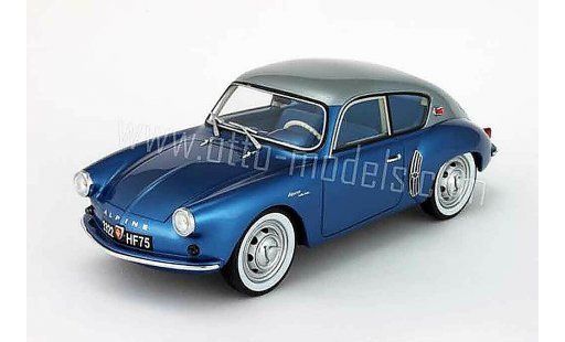 Alpine A106 mille miles 1/18 Ottomobile 1958 grau et blau modellautos