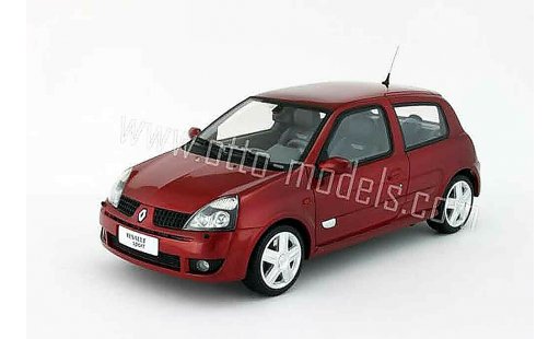 Renault Clio 2 RS 1/18 Ottomobile phase rot lucifer 2001 modellautos