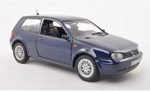 Modellautos Volkswagen Golf 1/18 Revell IV blau 1997 sans Vitrine Volkswagen Golf 1/18 Revell IV blau 1997 sans Vitrine modellautos