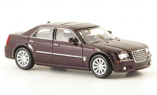 Chrysler 300C 1/87 Ricko HEMI SRT8 mettalic rot modellautos