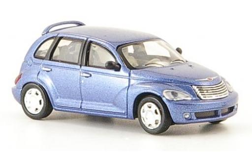 Chrysler PT Cruiser 1/87 Ricko mettalic blau 2006 modellautos