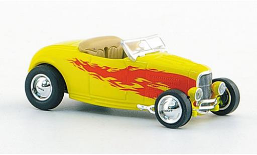 Ford Hot Rod 1/87 Ricko Roadster gelb/Dekor 1932 modellautos